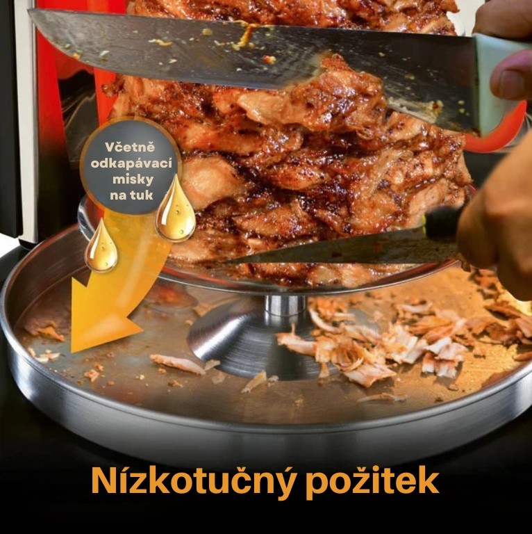 GourmetMaxx Vetikální Döner gril 05914 (9)